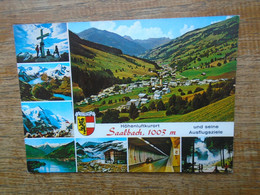 Autriche , Saalbach , Höhenluftkurort Saalbach 1003 M , Mit Talschlub , Land Salzburg - Saalbach