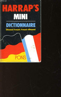 HARRAP'S MINI- DICTIONNAIRE - ALLEMAND-FRANCAIS - FRANCAIS - ALLEMAND - COLLECTIF - 0 - Atlas