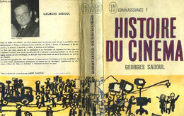 HISTOIRE DU CINEMA - SADOUL JACQUES - 1962 - Films