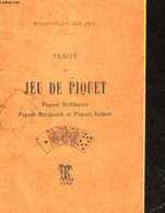 TRAITE DU JEU DE PIQUET - NON PRECISE - 0 - Jeux De Société