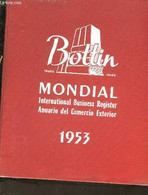 BOTTIN MONDIAL - 1953 - 156°ANNEE - COLLECTIF - 1953 - Telefonbücher