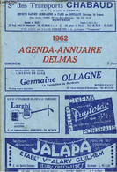 Agenda-Annuaire Delmas 1962 - COLLECTIF - 1961 - Telefonbücher