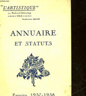 STATUTS ET LISTE GENERALE DE MM. LES MEMBRES DU CERCLE - COLLECTIF - 1938 - Telefonbücher