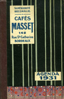 AGENDA MASSET 1931 - COLLECTIF - 1931 - Terminkalender Leer