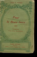 POUR LE BEAU SEXE. - DR MONIN E. - 0 - Bücher