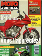 MOTO JOURNAL - N°1083 - COLLECTIF - 1993 - Moto