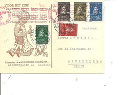 Pays-Bas ( Carte Postale En Censure De 1942 De Amsterdam Vers La Belgique à Voir) - Lettres & Documents