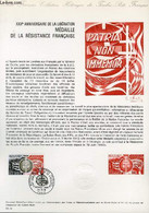 DOCUMENT PHILATELIQUE OFFICIEL N°33-74 - 30° ANNIVERSAIRE DE LA LIBERATION MEDAILLE DE LA RESISTANCE FRANCAISE (N°1821 Y - Cartas & Documentos