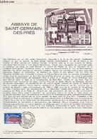 DOCUMENT PHILATELIQUE OFFICIEL N°11-79 - ABBAYE DE SAINT GERMAIN DES PRES (N°2045 YVERT ET TELLIER) - GAUTHIER - 1979 - Cartas & Documentos