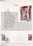 DOCUMENT PHILATELIQUE OFFICIEL N°37-76 - THIERS (N°1904 YVERT ET TELLIER) - GOFFIN DEL - 1976 - Cartas & Documentos