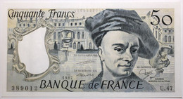 France - 50 Francs - 1987 - PICK 152c / F67.13 - SPL - 50 F 1976-1992 ''Quentin De La Tour''