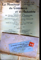 LE MONITEUR DU COMMERCE ET DE L'INDUSTRIE - 37 ANNEE - N°7 - COLLECTIF - 1937 - Philatelie Und Postgeschichte