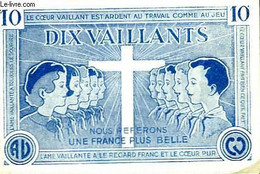 1 TICKET : 10 VAILLANTS - BREYSSE F. A. - 1960 - Philatélie Et Histoire Postale