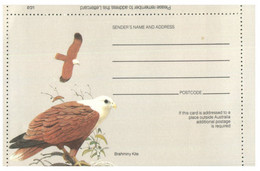 (LL 27) Australia - Lettercard 30cents (bird) Mint (not Writtten CTO In Melbourne) - Sonstige & Ohne Zuordnung