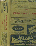 Agenda-Annuaire Delmas - 1954 - COLLECTIF - 1953 - Blanco Agenda