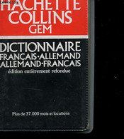 DICTIONNAIRE FRANCAIS ALLEMAND - ALLEMAND FRANCAIS - COLLINS GEM - COLLECTIF - 0 - Atlanten