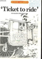 TICKET TO RIDE - CATALOGUE DE TRAINS MINIATURES - HORNBY RAILWAYS - 1981 - Modellismo