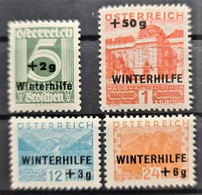 AUSTRIA 1935 - MNH - ANK 613-616 - Complete Set! - Winterhilfe - Nuovi