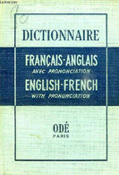 DICTIONNAIRE FRANCAIS ANGLAIS AVEC PRONONCIATION ENGLISH FRENCH - COLLECTIF - 1945 - Wörterbücher