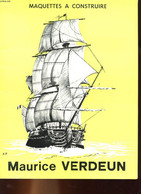 CATALOGUE DE MAQUETTES A CONSTRUIRE - MAURICE VERDEUN - 1967 - Modélisme