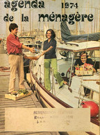 AGENDA DE LA MENAGERE. - COLLECTIF - 1974 - Agendas Vierges