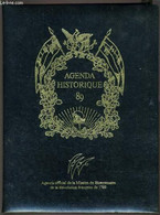 AGENDA HISTORIQUE 89 Agenda Officiel De La Mission Du Bicentenaire De La Révolution Française De 1789 - COLLECTIF - 1988 - Terminkalender Leer