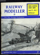 Railway Modeller. For The Average Enthusiast. Volume 11 - October 1960 : Model Railway, Hobby Show Sept 27 - Oct 1, Cent - Model Making