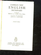 CASSELL S NEW ENGLISH DICTIONARY. - BAKER ERNEST A. - 0 - Dizionari, Thesaurus