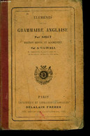 GRAMMAIRE ANGLAISE - SIRET, REVUE ET AUGMENTE PAR A. ELWALL - 0 - Langue Anglaise/ Grammaire