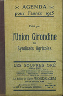 AGENDA POUR L'ANNEE 1925 - COLLECTIF - 1925 - Terminkalender Leer