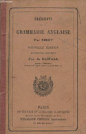 ELEMENTS DE LA GRAMMAIRE ANGLAISE PAR SIRET. - SIRET / ELWALL A. - 0 - Langue Anglaise/ Grammaire
