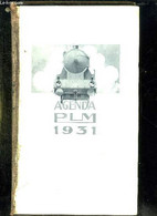 AGENDA PLM 1931. INCOMPLET. MANQUE 15 HORS TEXTE SUR 16. - BARREAU J. - 0 - Terminkalender Leer