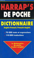 HARRAP'S DE POCHE, ENGLISH-FRENCH DICTIONARY, DICTIONNAIRE FRANCAIS-ANGLAIS - JANES MICHAEL - 1995 - Dictionaries, Thesauri