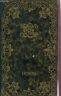 AGENDA P.L.M. / ANNEE 1915-1916. - CHEMINS DE FER PARIS LYON MEDITERRANEE. - 1916 - Blank Diaries