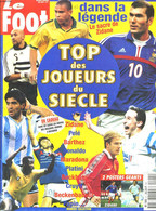 LE FOOT, HORS-SERIE N°21, MAI 2000. TOP DES JOUEURS DU SIECLE : ZIDANE, PELE, BARTHEZ, RONALDO, MARADONNA, PLATINI, BECK - Boeken