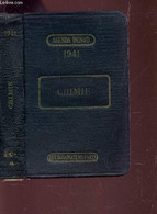 AGENDA DUNOD 1941 - CHIMIE. - COLLECTIF - 1941 - Blank Diaries