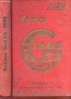AGENDA GIBBS 1929. - COLLECTIF - 1929 - Terminkalender Leer