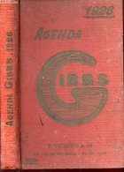 AGENDA GIBBS 1926 / INCIMPLET. - COLLECTIF - 1926 - Agenda Vírgenes