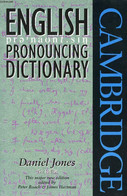 ENGLISH PRONOUNCING DICTIONARY - JONES Daniel - 1997 - Dizionari, Thesaurus