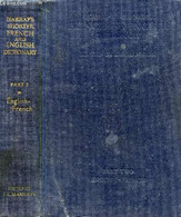 HARRAP'S SHORTER FRENCH AND ENGLISH DICTIONARY, PART II, ENGLISH-FRENCH - MANSION J. E. & ALII - 1965 - Dizionari, Thesaurus