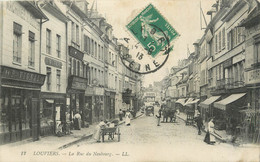 / CPA FRANCE 27 "Louviers, La Rue Du Neubourg" - Louviers