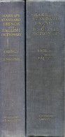 HARRAP'S STANDARD FRENCH AND ENGLISH DICTIONARY, 2 VOLUMES (FRENCH-ENGLISH, ENGLISH-FRENCH) - MANSION J. E. & ALII - 196 - Dictionaries, Thesauri