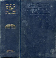 HARRAP'S SHORTER FRENCH AND ENGLISH DICTIONARY, FRENCH-ENGLISH, ENGLISH-FRENCH (IN ONE VOLUME) - MANSION J. E. & ALII - - Dictionnaires, Thésaurus