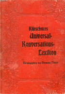 KÜRSCHNERS UNIVERSAL-KONVERSATIONS-LEXIKON - HILLGER HERMANN & ALII - 1906 - Atlanten