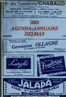 AGENDA ANNUAIRE - COLLECTIF - 1960 - Terminkalender Leer