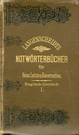 NOTWÖRTERBUCH DER ENGLISCHEN UND DEUTSCHEN SPRACHE, TEIL I, ENGLISCH-DEUTSCH - MURET Prof. Dr. E. - 0 - Atlanten