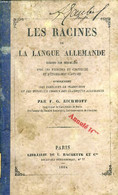 LES RACINES DE LA LANGUE ALLEMANDE RANGEES PAR DESINENCES - EICHHOFF F. G. - 1864 - Atlas