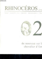 RHINOCERAOS FEROCE N°2 AUTOMNE 1998 - LIBRAIRIE PLANTUREUX. - COLLECTIF - 1998 - Agenda & Kalender