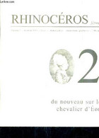 RHINOCERAOS FEROCE N°2 AUTOMNE 1998 - LIBRAIRIE PLANTUREUX. - COLLECTIF - 1998 - Agendas & Calendarios