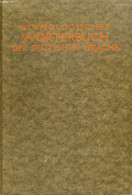 ETYMOLOGISCHES WÖRTERBUCH DER DEUTSCHEN SPRACHE, DICTIONNAIRE ETYMOLOGIQUE ILLUSTRE DE LA LANGUE ALLEMANDE - PINLOCHE A. - Atlas